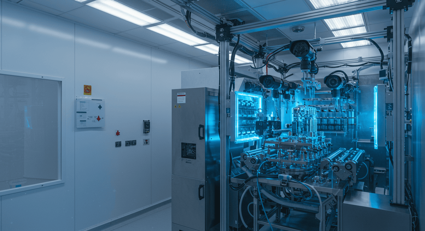 AI computer vision system monitoring CVD chamber