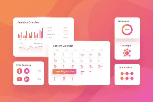 AI Virtual CMO: How BlogBurst.ai Automates Content Marketing Across 9 Platforms