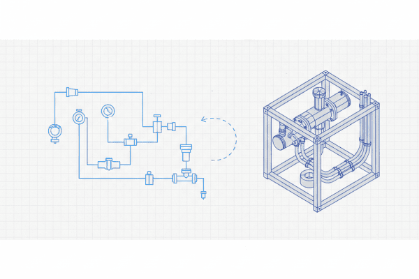 AI-Powered Gas Panel Design: From Schematic to 3D Assembly in Hours