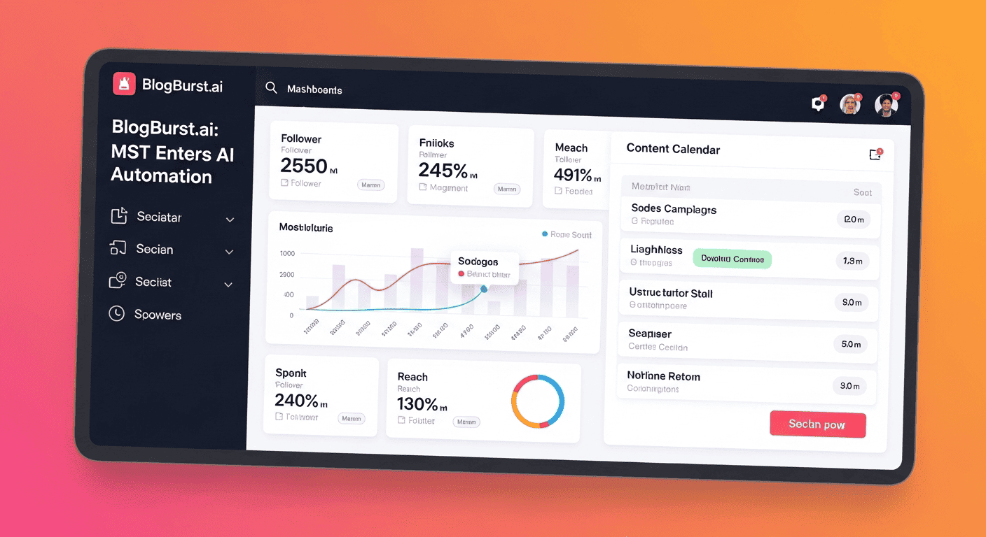 BlogBurst.ai: MST Enters the AI Marketing Automation Space