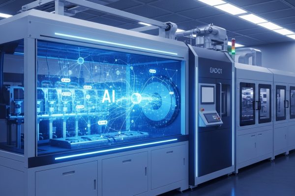 Semiconductor equipment with AI neural network visualization