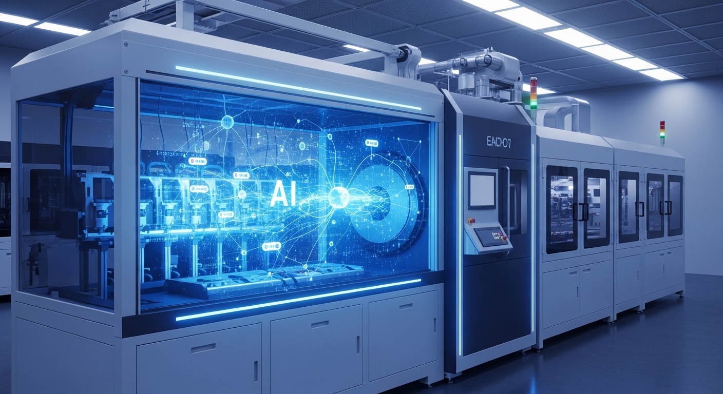 Semiconductor equipment with AI neural network visualization