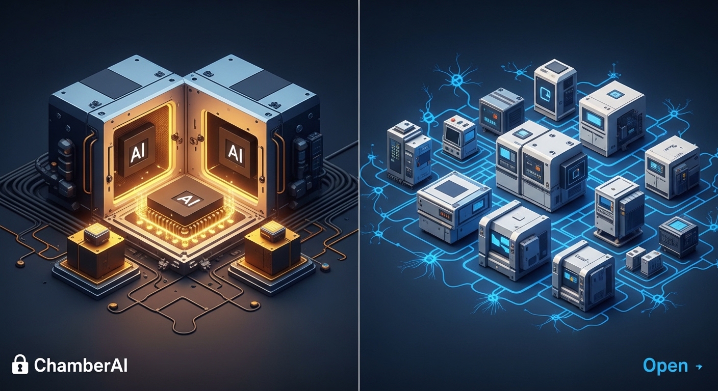 Proprietary vs vendor-agnostic equipment AI comparison