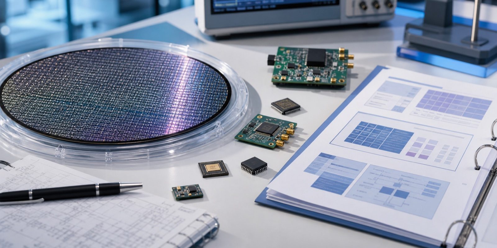180nm mixed-signal MPW readiness report with wafer and prototype samples