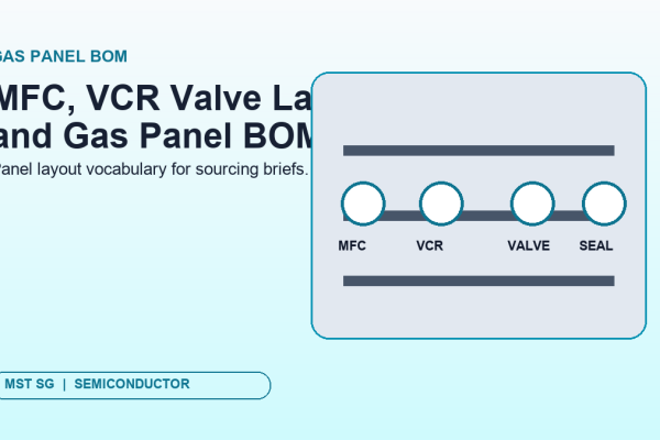 MFC, VCR Fittings and Valve Layout: BOM Context for Gas Panel Automation visual
