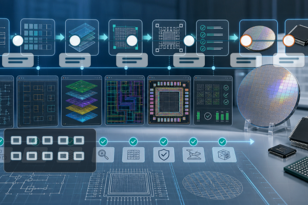 MPW packaging wafer probe and test planning across shuttle first-silicon stages