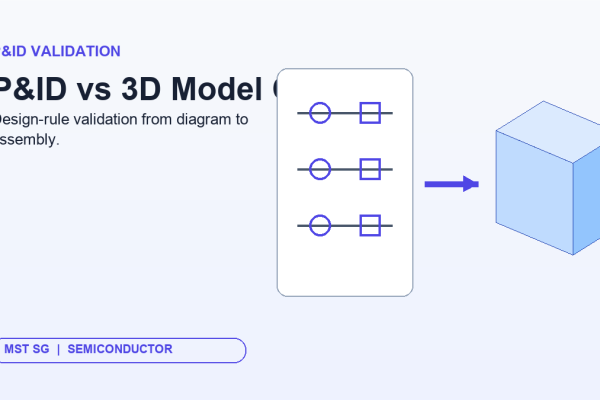 P&ID vs 3D Model Check: Design Rule Validation Before SOLIDWORKS Review visual