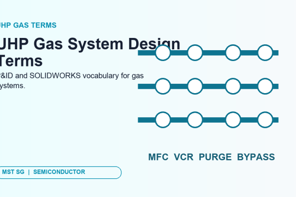 UHP Gas System Design Terms for P&ID to SOLIDWORKS Automation visual